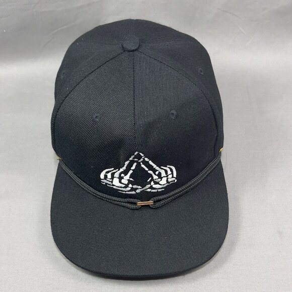 Findlay Zumiez Snapback Hat Cap Black Outdoor Skater Sports Athletic Logo Mens - Picture 8 of 14